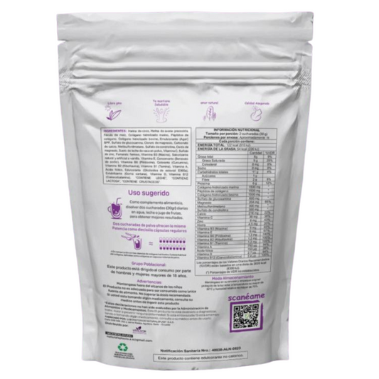 Collagen Peptides 454gr Huesos Piel